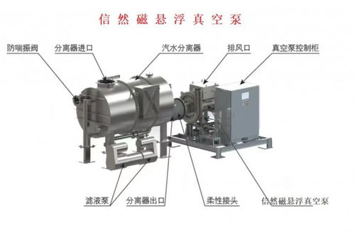 信然磁悬浮透平真空泵主要用于造纸 氧化铝 制氧等行业的生产过程